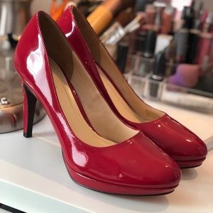 Red Cole Haan Heels